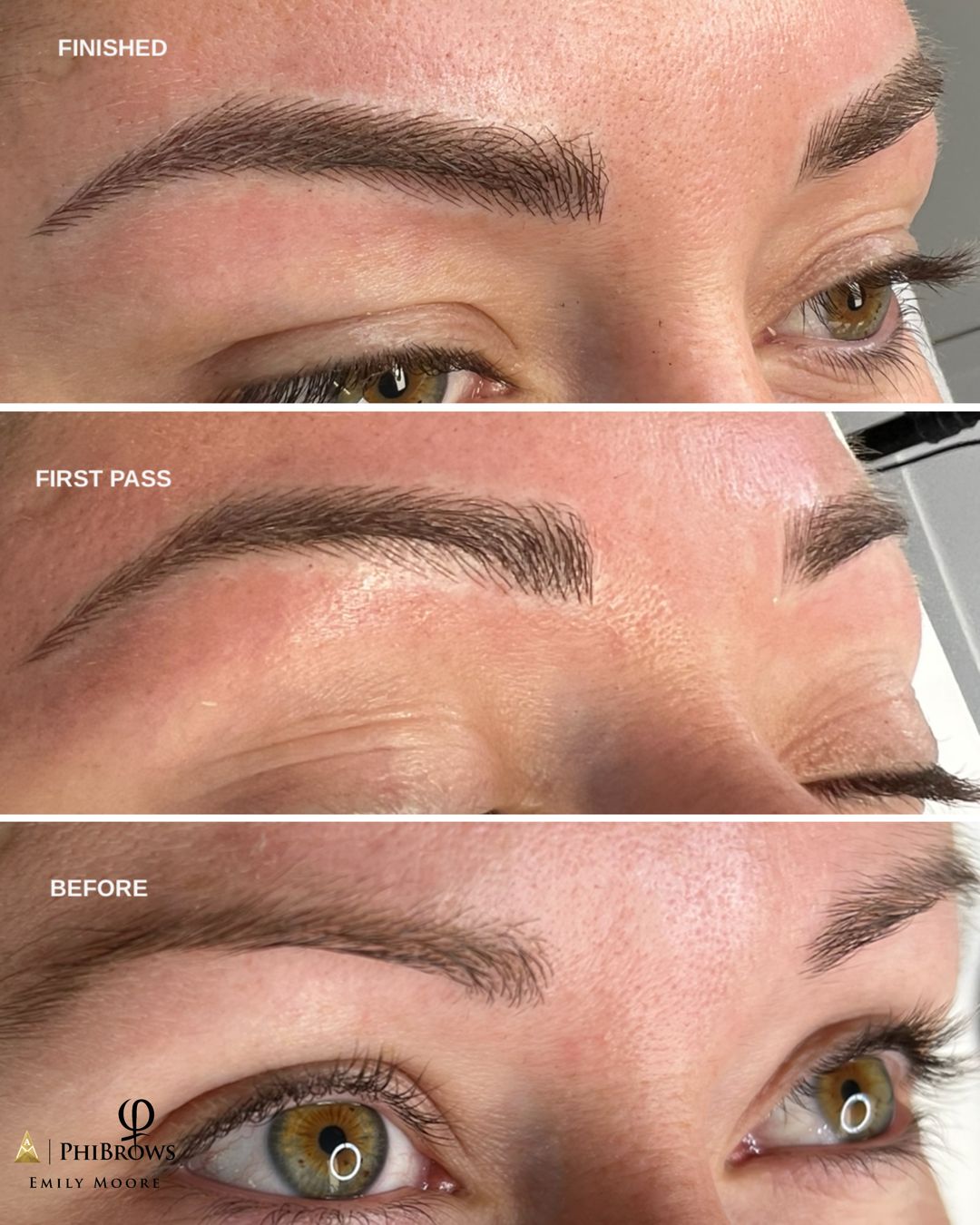 Microblading with Shading - Microblading Brows by Emily | Microblading ...